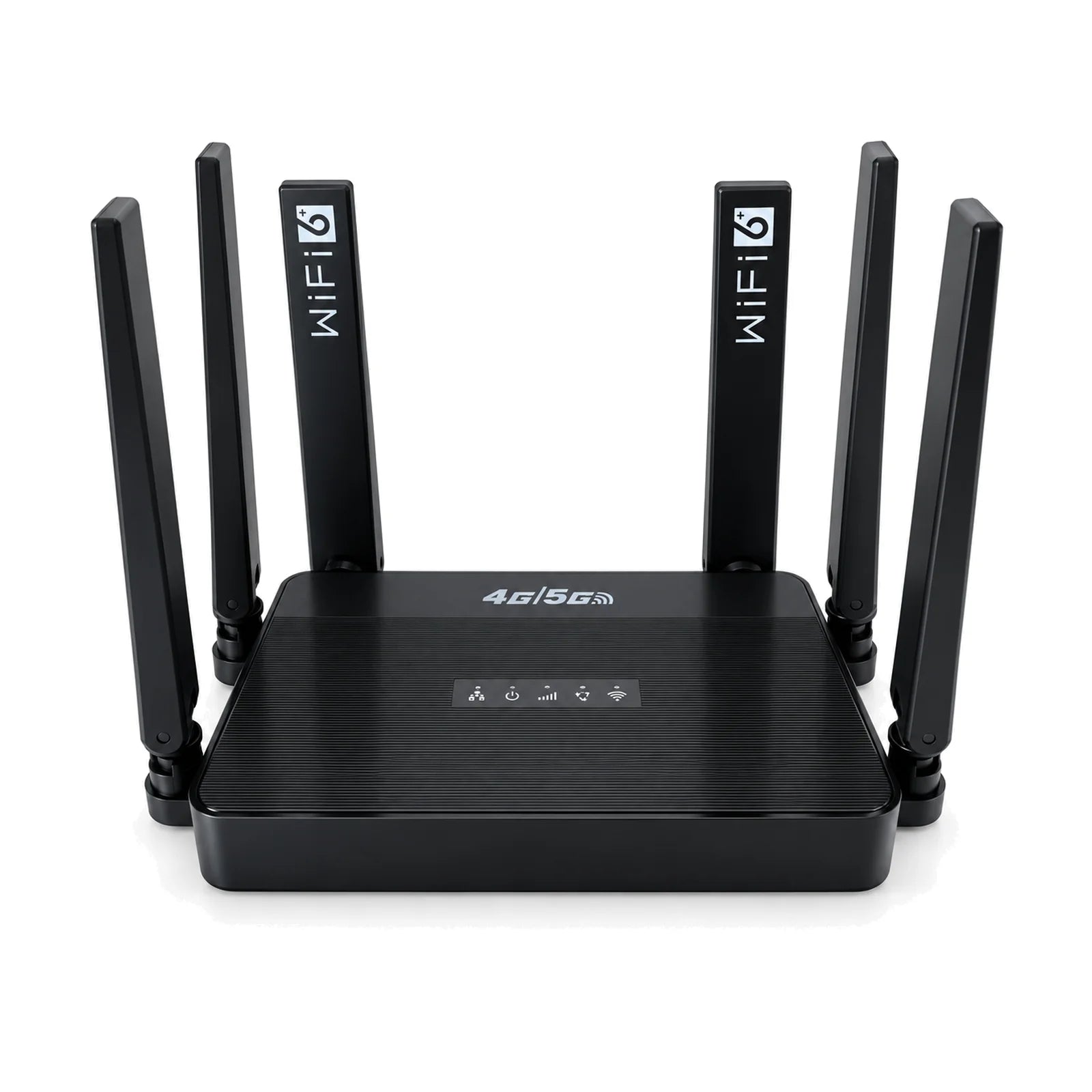 Router Wireless HASEPE®, Router 4G LTE Cu Slot SIM, 300 Mbps, 2.4 GHz, 6 Antene, 3 Porturi LAN + 1 WAN