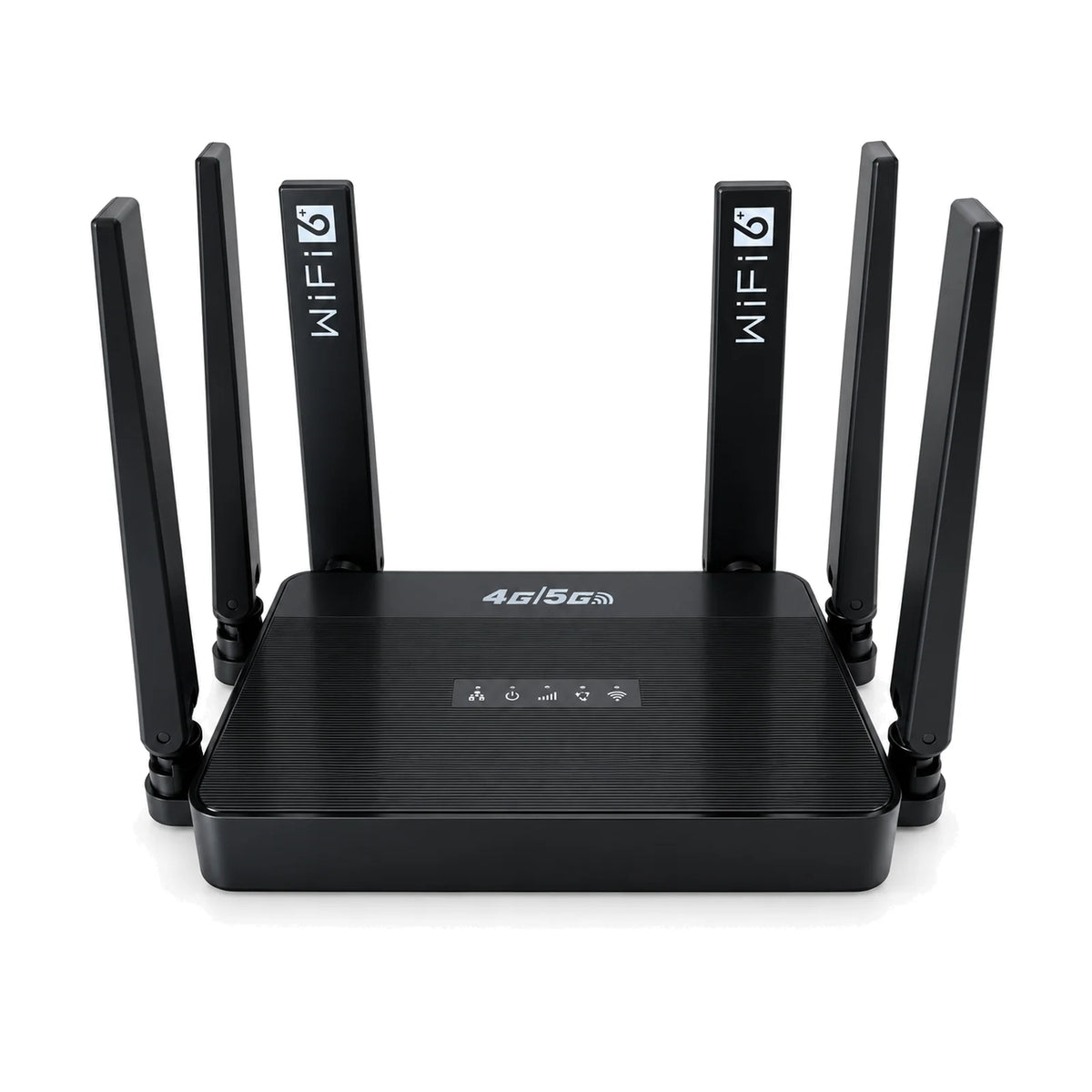 Router Wireless HASEPE®, Router 4G LTE Cu Slot SIM, 300 Mbps, 2.4 GHz, 6 Antene, 3 Porturi LAN + 1 WAN