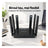 Router Wireless HASEPE® Router 4G LTE Cu Slot SIM, 300 Mbps, 2.4 GHz, 6 Antene, Baterie 5000 mAh