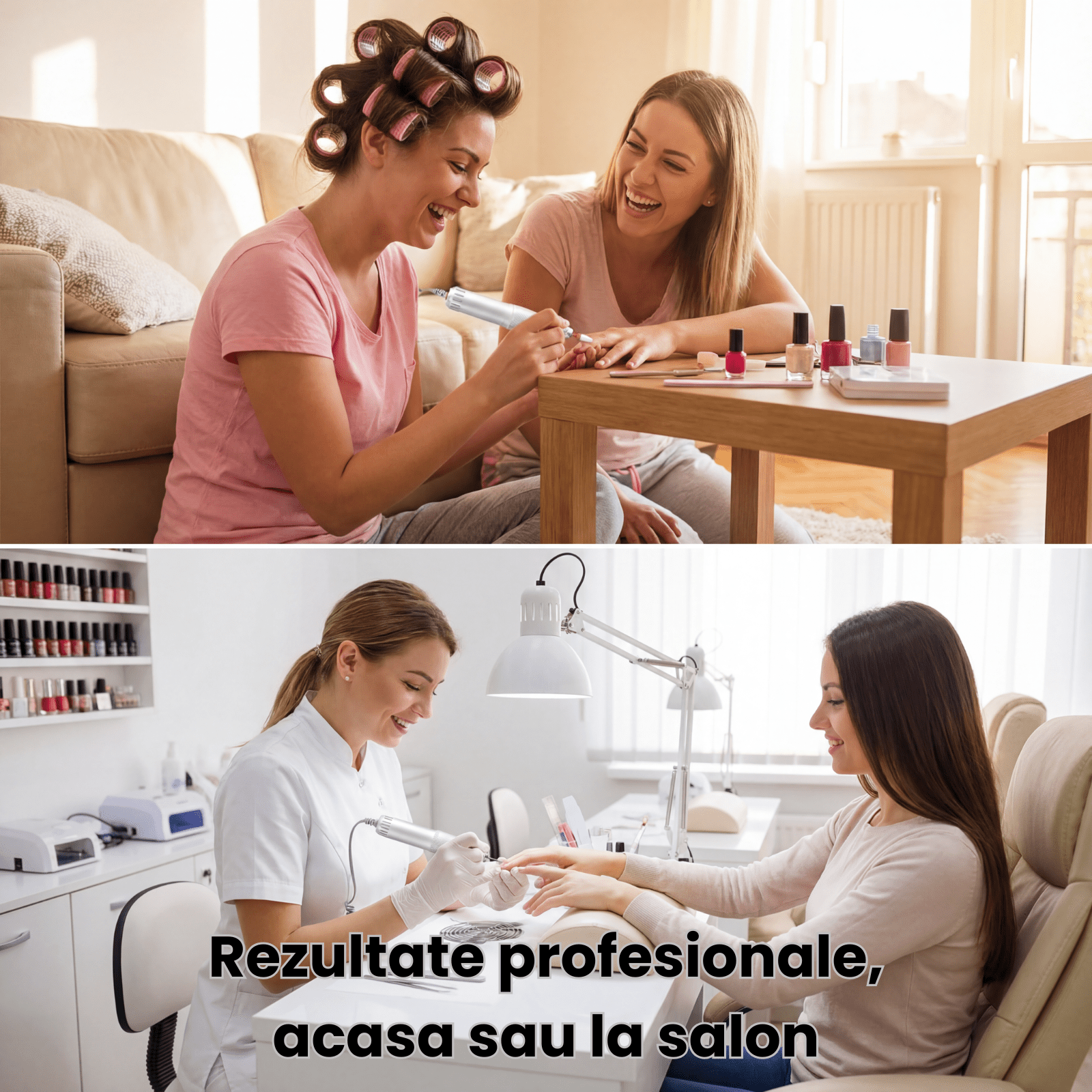 Freza Unghii HASEPE Pro Portabila, Freza De Unghii Cu Acumulator, 18000 RPM, 2 Directii Rotatie, Design Ergonomic, Statia De Incarcare, Accesorii Incluse, Freza Unghii Pentru Manichiura Si Pedichiura, - HASEPE