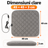 Perna Electrica HASEPE® pentru Scaun 45x45x3 cm, Alimentare USB, Perna Incalzita 50-60°C
