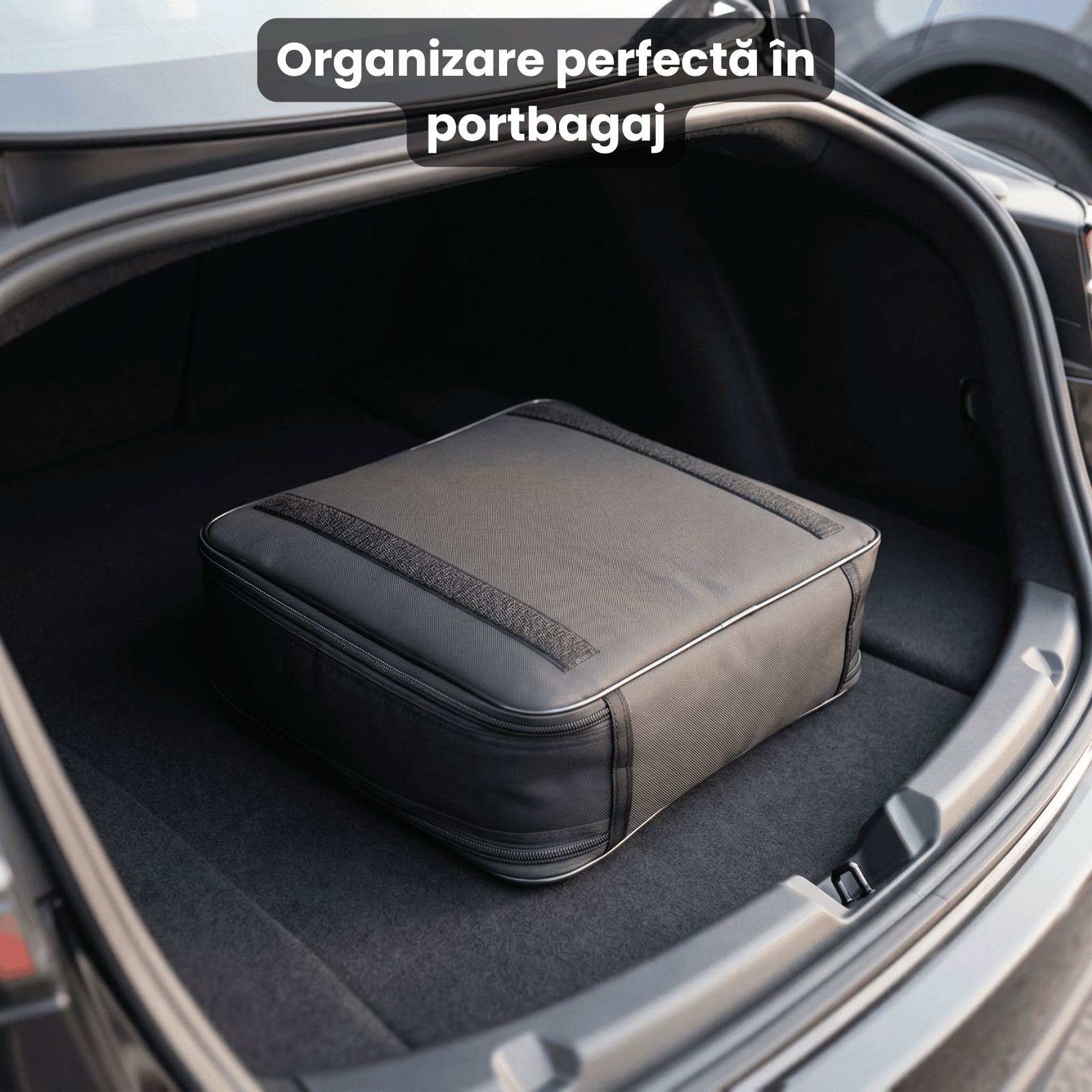 Geanta Cabluri Auto HASEPE® Organizator Cabluri Auto Impermeabil, Geanta Depozitare Cabluri Pentru Incarcare Auto, Fermoar Rezistent, Geanta Cabluri Auto Portabila, Organizator Cabluri Auto Durabil, 3 - HASEPE