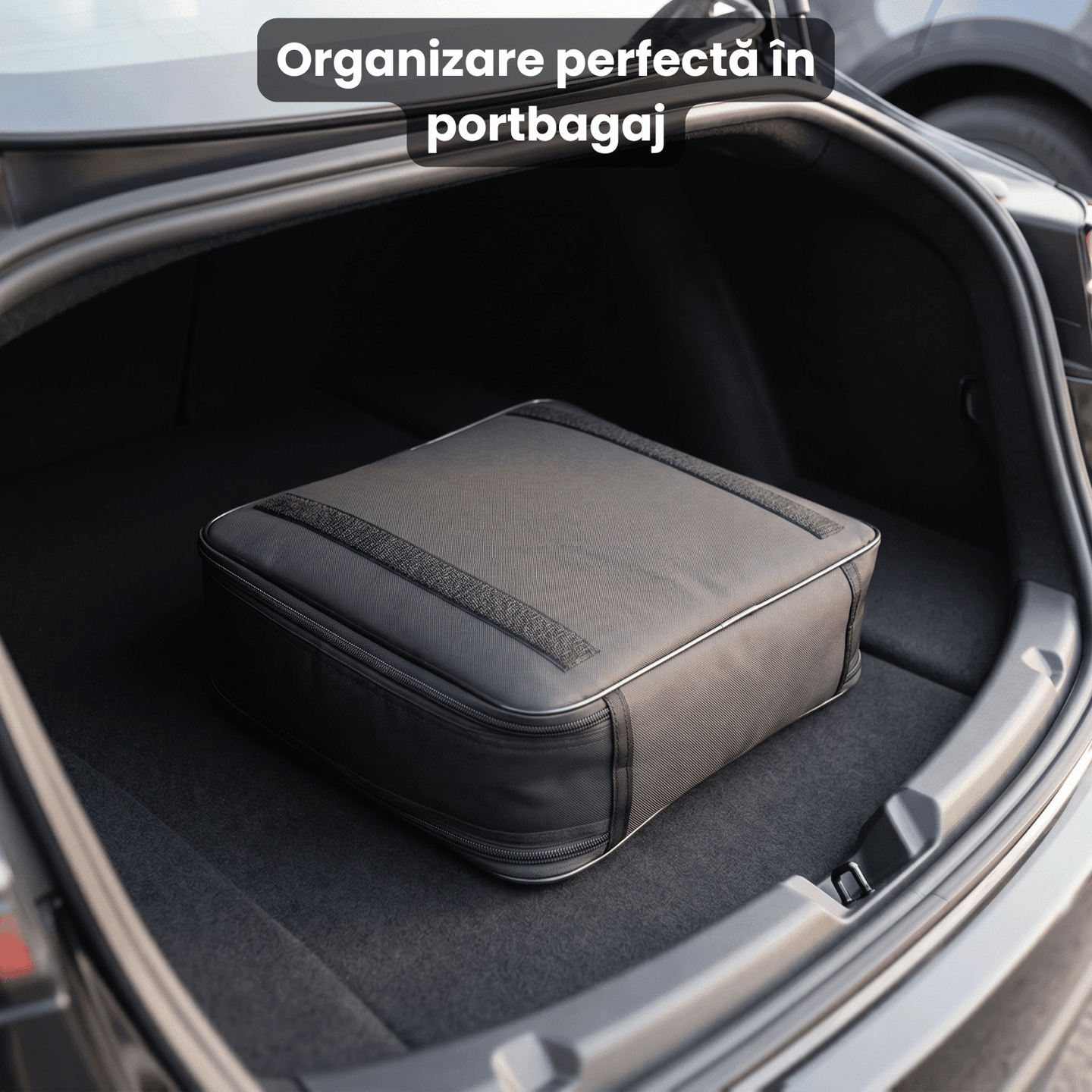 Geanta Cabluri Auto HASEPE® Organizator Cabluri Auto Impermeabil, Geanta Depozitare Cabluri Pentru Incarcare Auto, Fermoar Rezistent, Geanta Cabluri Auto Portabila, Organizator Cabluri Auto Durabil, 3 - HASEPE