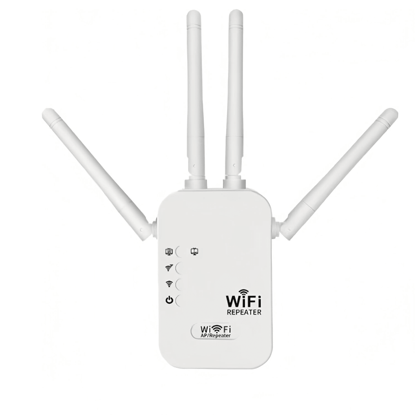 Amplificator Wifi HASEPE 1200Mbps Dual Band 2.4GHz 5GHz, Wifi Repeater Cu 4 Antene Externe Si Port Ethernet, Repetor Wifi Pentru Extindere Semnal Internet In Casa Sau Birou, Amplificator Wifi Wireless - HASEPE