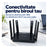 Router Wireless HASEPE®, Router 4G LTE Cu Slot SIM, 300 Mbps, 2.4 GHz, 6 Antene, 3 Porturi LAN + 1 WAN