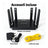 Router Wireless HASEPE® Router 4G LTE Cu Slot SIM, 300 Mbps, 2.4 GHz, 6 Antene, Baterie 5000 mAh