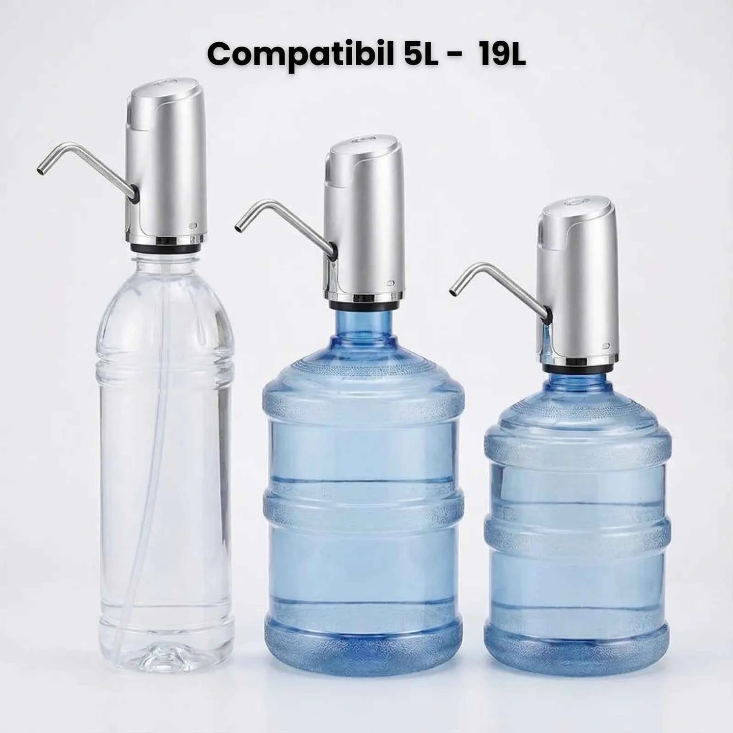Pompa Electrica Apa HASEPE pentru Bidon 5L-19L cu Incarcare USB
