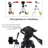 Trepied Foto Aluminiu Profesional HASEPE, cu Rotire 360 Grade si Inclinare 90 de Grade, Inaltime Ajustabila 35 - 102 cm, Nivela Inclusa, Usor de Utilizat pentru Camera, Telefon Mobil, Videoproiector, Ni - HASEPE