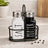Set Solnita Sare Piper HASEPE® Din Sticla Cu Baza Metalica, Dozator Condimente Elegant 85ml