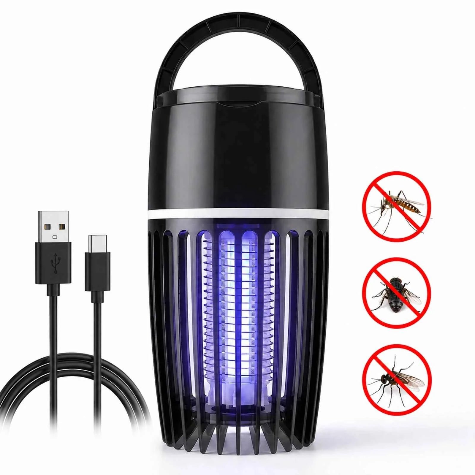Aparat Anti Tantari HASEPE® 5W, Lampa Anti Insecte, , Anti Insecte Cu Descarcare Electrica, Alimentare USB