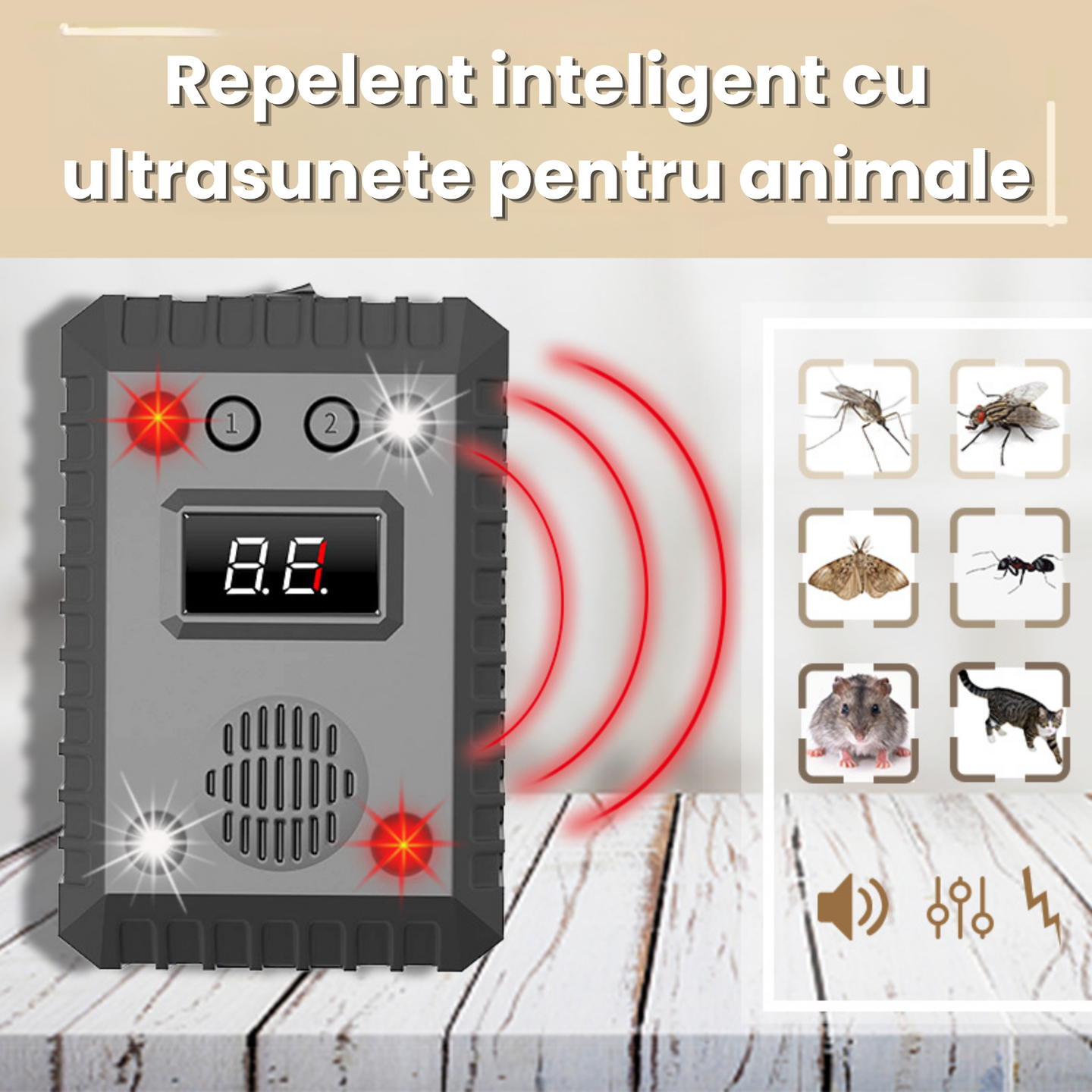 Aparat Anti Rozatoare Auto HASEPE, Anti Soareci si Sobolani, Protectie Motoare Masini si Garaje