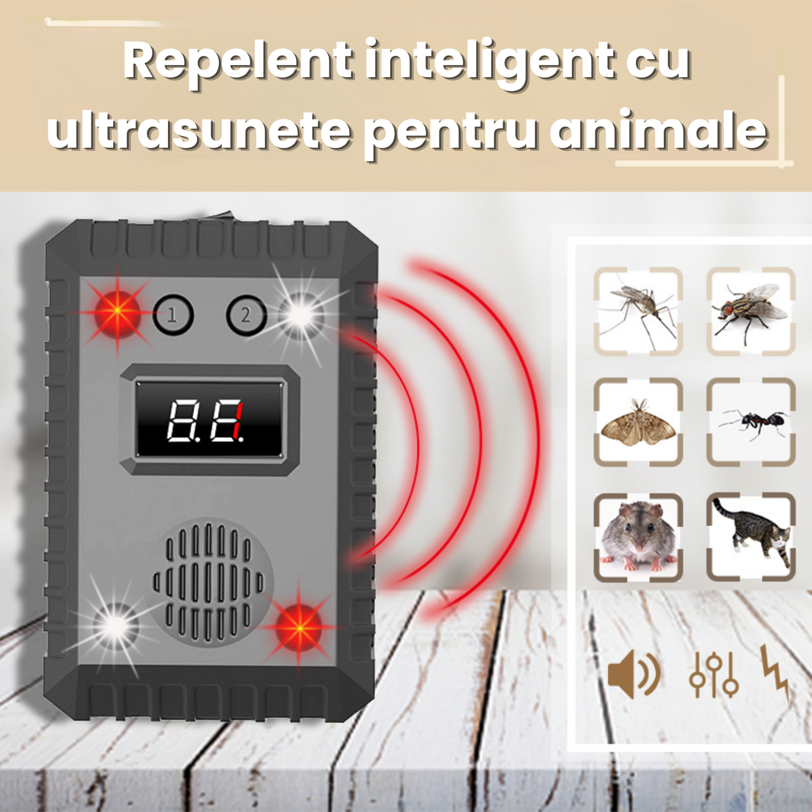 Aparat Anti Rozatoare Auto HASEPE, Anti Soareci si Sobolani, Protectie Motoare Masini si Garaje