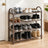Dulap Pantofi HASEPE® Cu 4 Rafturi Metalice, Organizator Pantofi 61x28x64cm