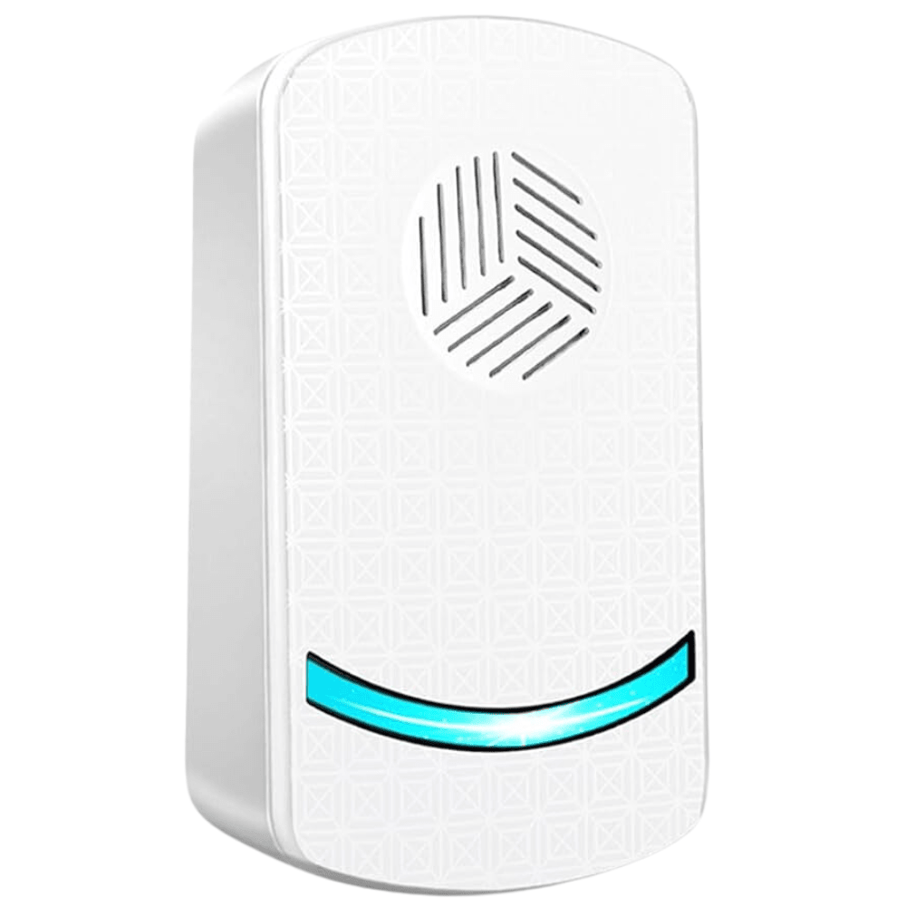 Aparat Impotriva Insectelor si Rozatoarelor HASEPE, Anti Gandaci si Tantari, Control Electronic 12 - 150Hz, Acoperire 160mp, Protectie 360°, Ecologic, Sigur Copii/Animale, Alb - HASEPE