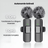 Set 2 Microfoane Lavaliera Wireless Profesionale HASEPE, Compatibile iPhone, Android, Laptop, Tableta, USB - C, Lightning, Reducere Zgomot, Portabile, 2.4 GHz, Live Streaming, Reincarcabile - HASEPE