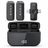 Set 2 Microfoane Lavaliera Wireless HASEPE, Microfon Lavaliera Dual Lightning USB-C