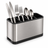 Suport Tacamuri Hasepe® din Inox, 4 Compartimente, 18x9x13 cm, Scurgere in Chiuveta