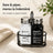 Set Solnita Sare Piper HASEPE® Din Sticla Cu Baza Metalica, Dozator Condimente Elegant 85ml