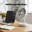 Ventilator USB HASEPE® De Birou 13 cm, Ventilator USB Cu 3 Trepte De Viteza, Ventilator Birou Silentios 4W