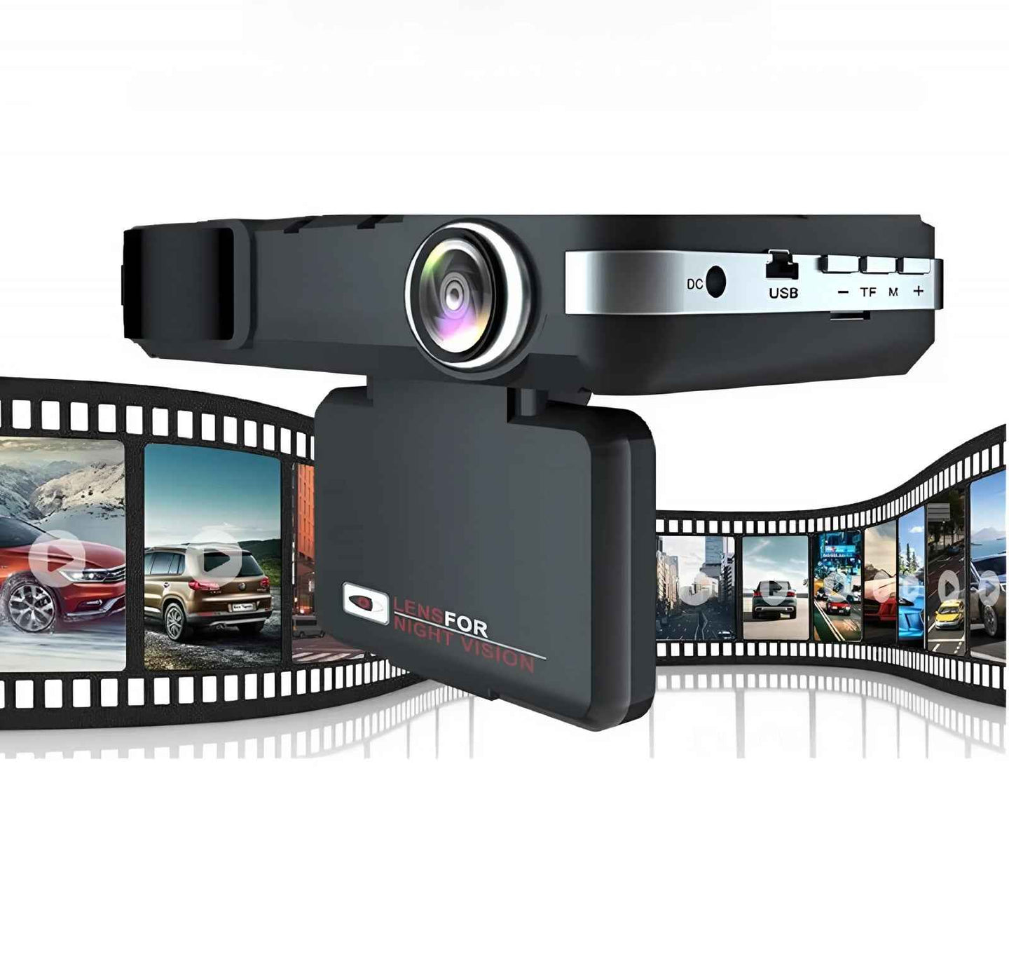 Camera Auto DVR HASEPE cu Detector Radar si Night Vision Full HD