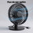 Ventilator USB HASEPE® De Masa, Ventilator Birou Negru Ø16.6 cm, Ventilator USB Cu 3 Trepte De Viteza