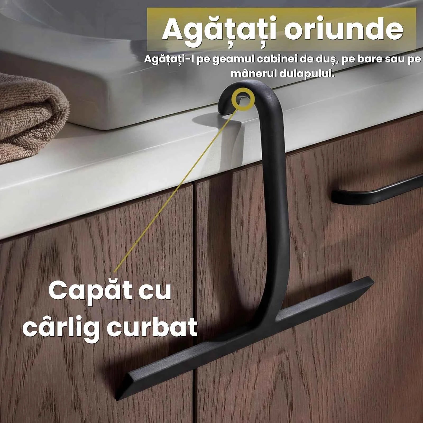 Stergator Geam HASEPE® Din Silicon, Racleta Geam Pentru Cabina Dus, Oglinzi, Faianta Si Ferestre
