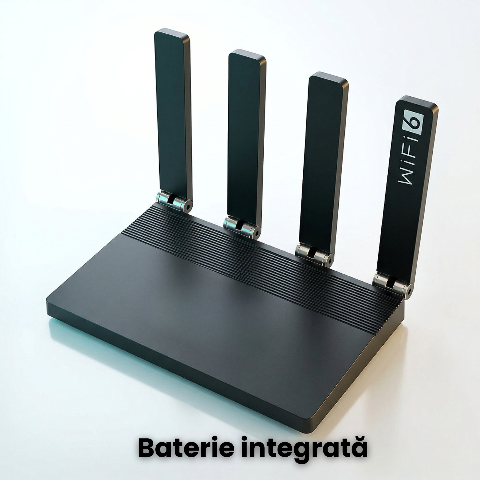 Router Wireless HASEPE 4G LTE WiFi6 Cu Slot SIM, Router Wireless LTE CAT4 150Mbps, Router Wireless Cu Baterie Integrata 5000mAh Pentru Internet Oriunde, Router Wireless Pentru Casa Birou Calatorii, Wi