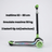 Trotineta Copii HASEPE Cu 3 Roti, Trotineta Cu Led In Roti, Inaltime 80 Cm, Ghidon Stabil, Design Pentru Echilibru, Trotineta Pentru Copii Usor De Folosit, Culoare Verde, Trotineta Copii Pentru Joaca - HASEPE