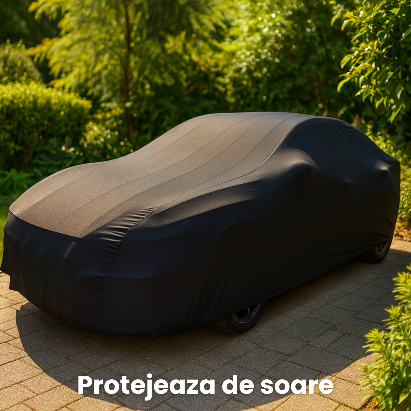 Prelata Auto Premium HASEPE, Toate Anotimpurile, Husa Protectie Completa, Ploaie, Anti Soare, Impermeabila, Accesorii Masina Huse Exterior, 534x178x132 cm