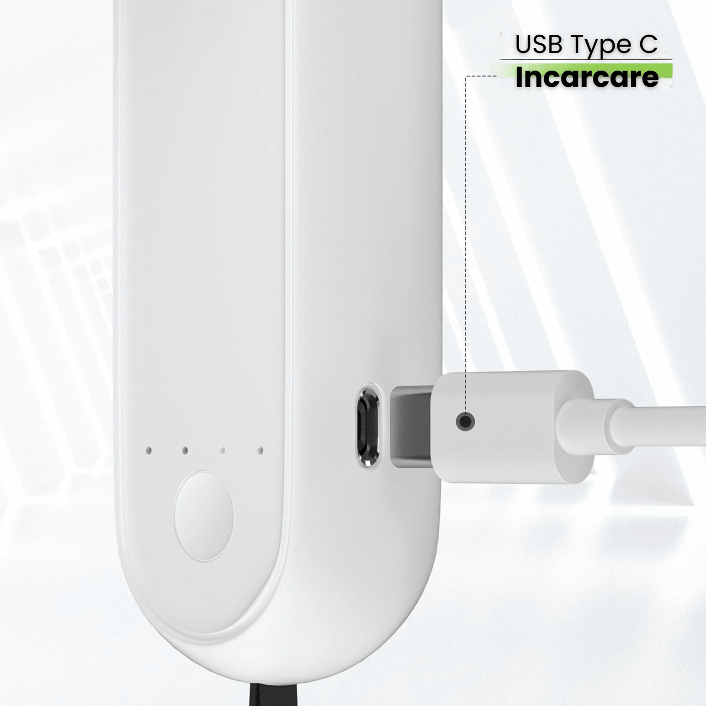 Ventilator portabil pliabil USB HASEPE, 3 viteze, rotire 180°, diametru 21 cm, autonomie 1,5–5 ore, compact si silentios, ideal pentru birou, plaja, calatorii, alb - HASEPE