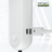 Ventilator portabil pliabil USB HASEPE, 3 viteze, rotire 180°, diametru 21 cm, autonomie 1,5–5 ore, compact si silentios, ideal pentru birou, plaja, calatorii, alb - HASEPE