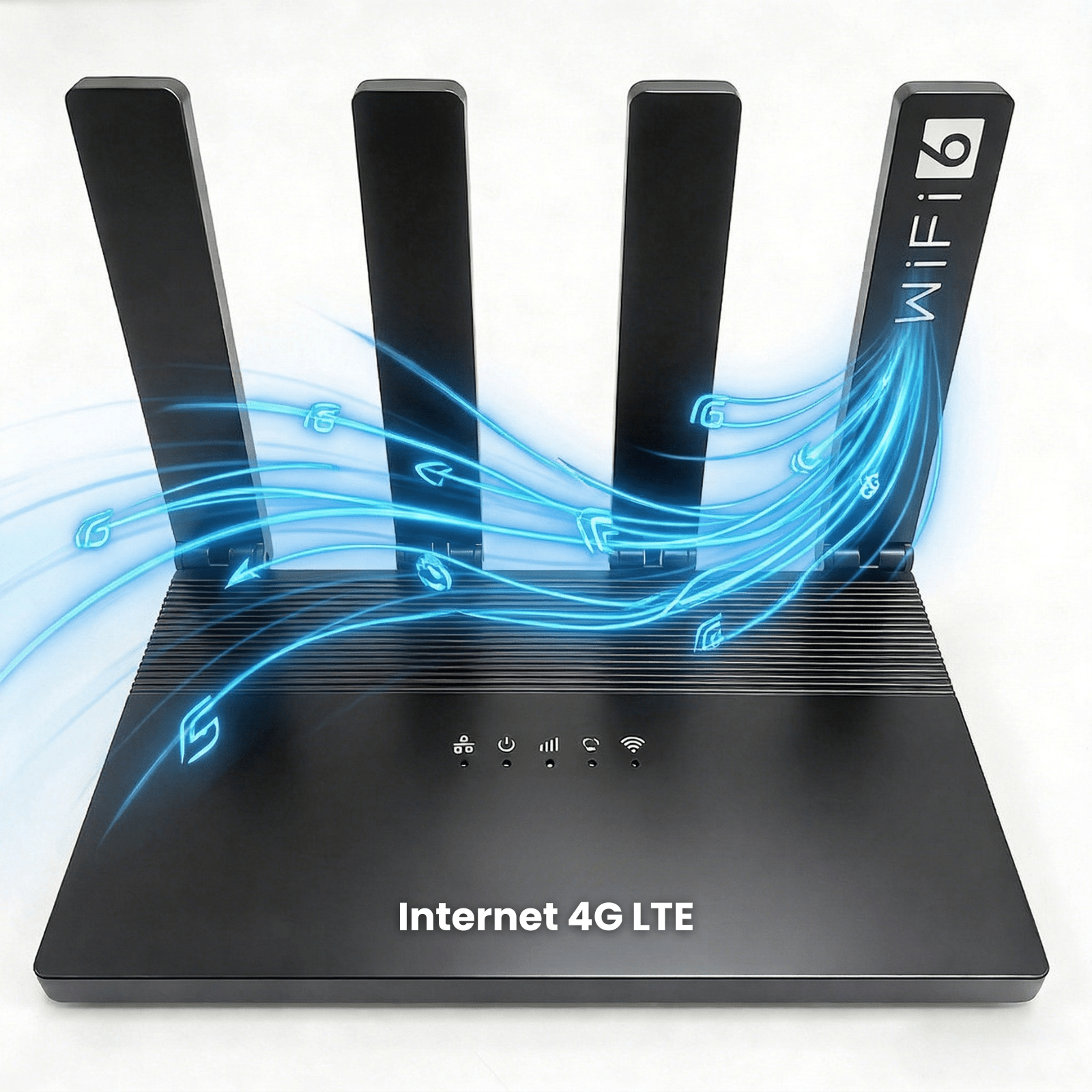 Router Wireless HASEPE 4G LTE WiFi6 Cu Slot SIM, Router Wireless LTE CAT4 150Mbps, Router Wireless Cu Baterie Integrata 5000mAh Pentru Internet Oriunde, Router Wireless Pentru Casa Birou Calatorii, Wi - HASEPE