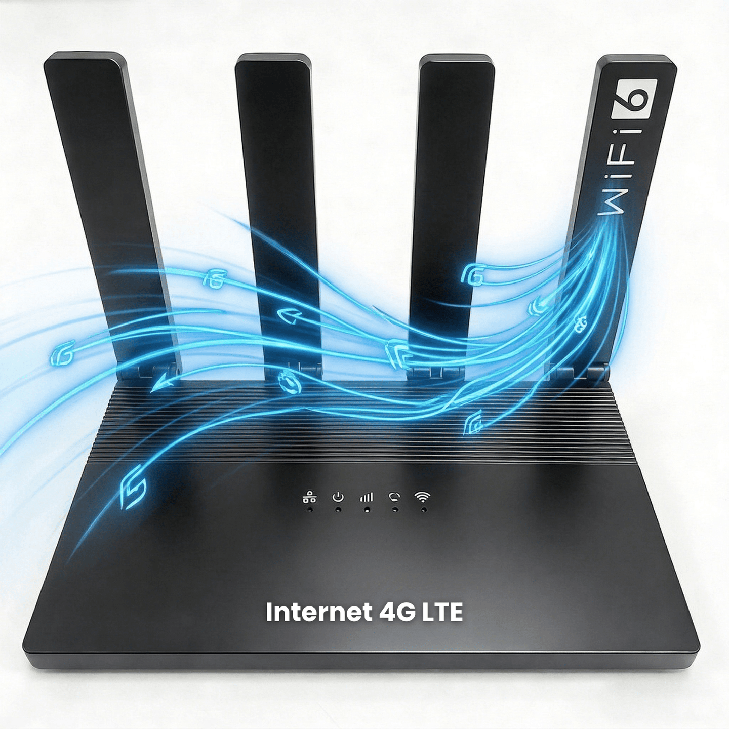 Router Wireless HASEPE 4G LTE WiFi6 Cu Slot SIM, Router Wireless LTE CAT4 150Mbps, Router Wireless Cu Baterie Integrata 5000mAh Pentru Internet Oriunde, Router Wireless Pentru Casa Birou Calatorii, Wi - HASEPE