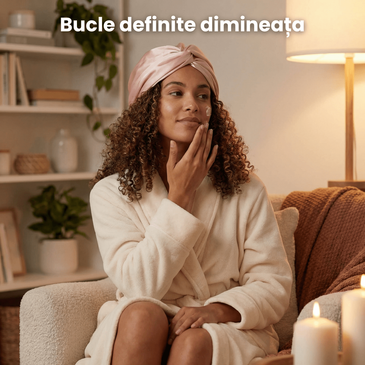 Boneta Somn HASEPE Satin Pentru Ingrijirea Parului, Boneta Par Marime Universala Cu Elastic Reglabil, Boneta Satin Pentru Par Scurt Si Mediu, Protectie Impotriva Frecarii, Potrivita Pentru Par Drept S - HASEPE