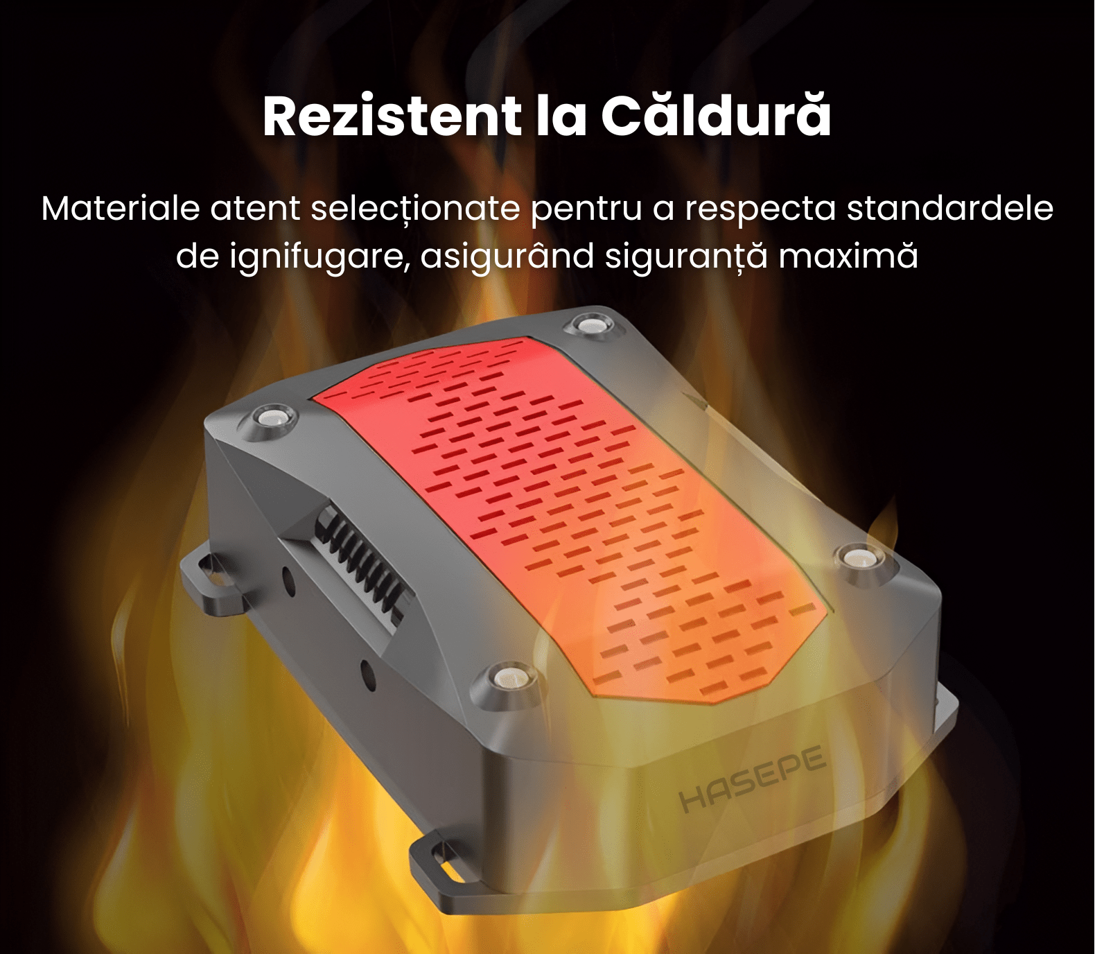 Aparat Anti Rozatoare Auto HASEPE, Ultrasunete 8 - 56kHz, Anti Soareci si Sobolani, 3 Metode Alimentare, LED Intermitent, Senzor Vibratie, Acoperire 300mp, Masini si Garaje - HASEPE