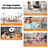 Trepied Foto HASEPE Telescopic Profesional 180cm Cu Telecomanda Bluetooth, Stativ Telefon Extensibil Din Aluminiu Si ABS, Trepied Foto Stabil, Stativ Telefon Reglabil Pentru Selfie Video Live, Negru - HASEPE