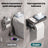 Suport Hartie Igienica HASEPE® Cu Raft Superior, Montaj Prin Lipire Sau Gaurire