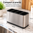 Suport Tacamuri Hasepe® din Inox, 4 Compartimente, 18x9x13 cm, Scurgere in Chiuveta