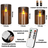 Set 3 Lumanari Led HASEPE Decorative Din Sticla Fumurie, Lumanari Decorative Cu Telecomanda Si Timer, Lumanare Electrica Cu Lumina Calda, Lumanari Led Pentru Decor Casa Evenimente Sarbatori - HASEPE