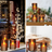 Set 3 Lumanari Led HASEPE Decorative Din Sticla Fumurie, Lumanari Decorative Cu Telecomanda Si Timer, Lumanare Electrica Cu Lumina Calda, Lumanari Led Pentru Decor Casa Evenimente Sarbatori - HASEPE