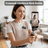 Set 2 Microfoane Lavaliera Wireless HASEPE®, Microfon Lavaliera Dual Lightning USB - C, Lavaliera Wireless Cu Reducere Zgomot CVC, 2.4G, Baterie 600mAh, Pentru Vlogging, Streaming, Interviuri, Compatib - HASEPE