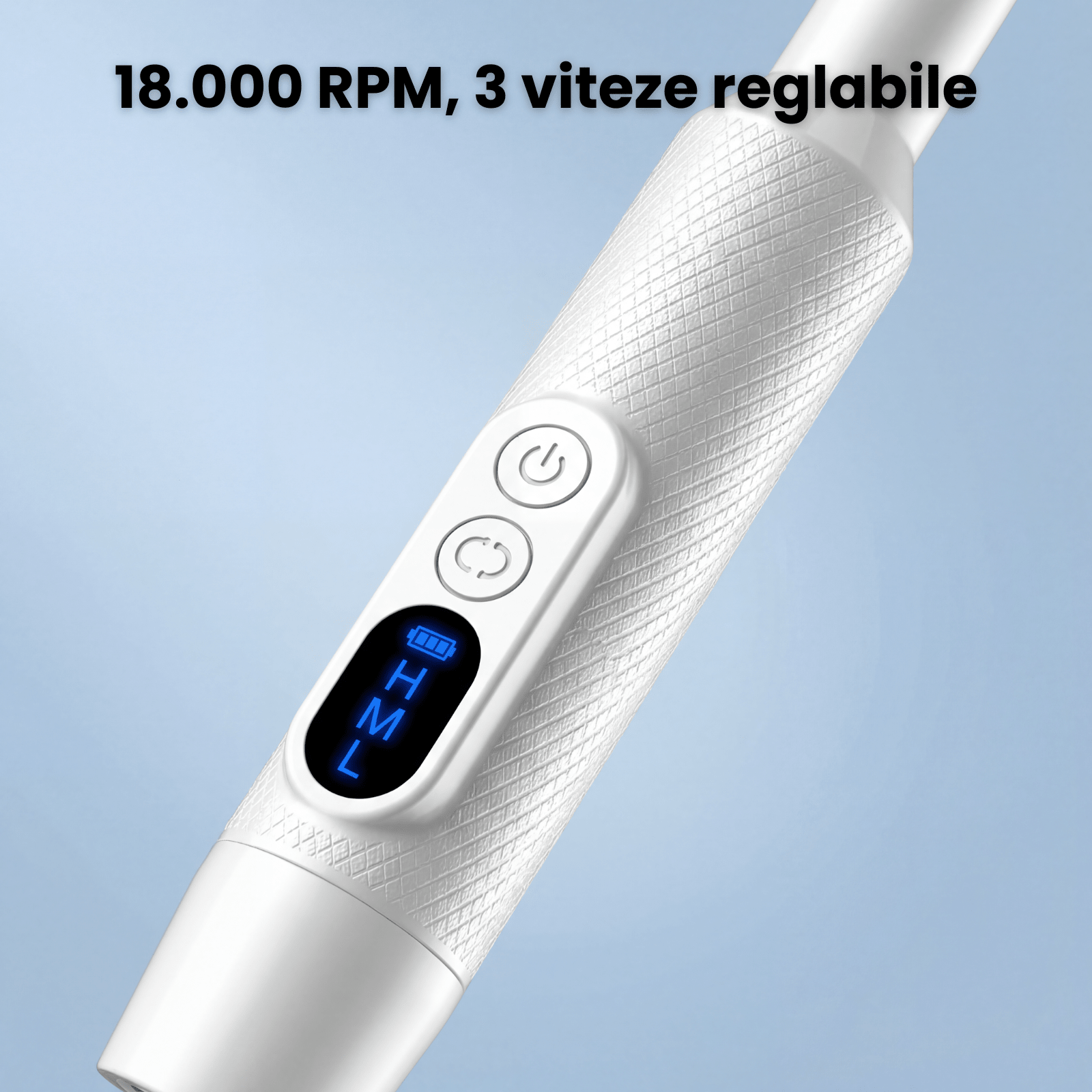 Freza Unghii HASEPE Pro Portabila, Freza De Unghii Cu Acumulator, 18000 RPM, 2 Directii Rotatie, Design Ergonomic, Statia De Incarcare, Accesorii Incluse, Freza Unghii Pentru Manichiura Si Pedichiura, - HASEPE