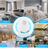 Aparat Impotriva Insectelor si Rozatoarelor HASEPE, Anti Gandaci si Tantari, Control Electronic 12 - 150Hz, Acoperire 160mp, Protectie 360°, Ecologic, Sigur Copii/Animale, Alb - HASEPE