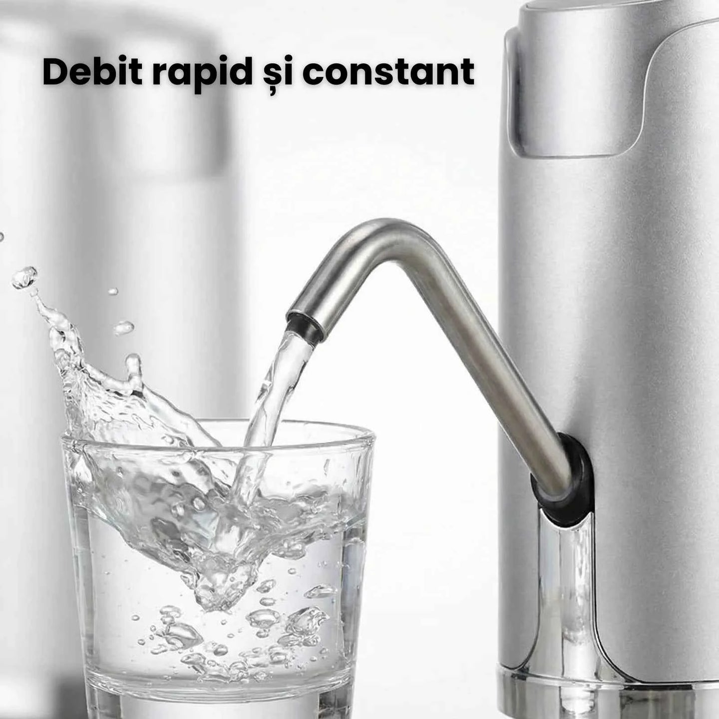 Pompa Electrica Apa HASEPE pentru Bidon 5L-19L cu Incarcare USB
