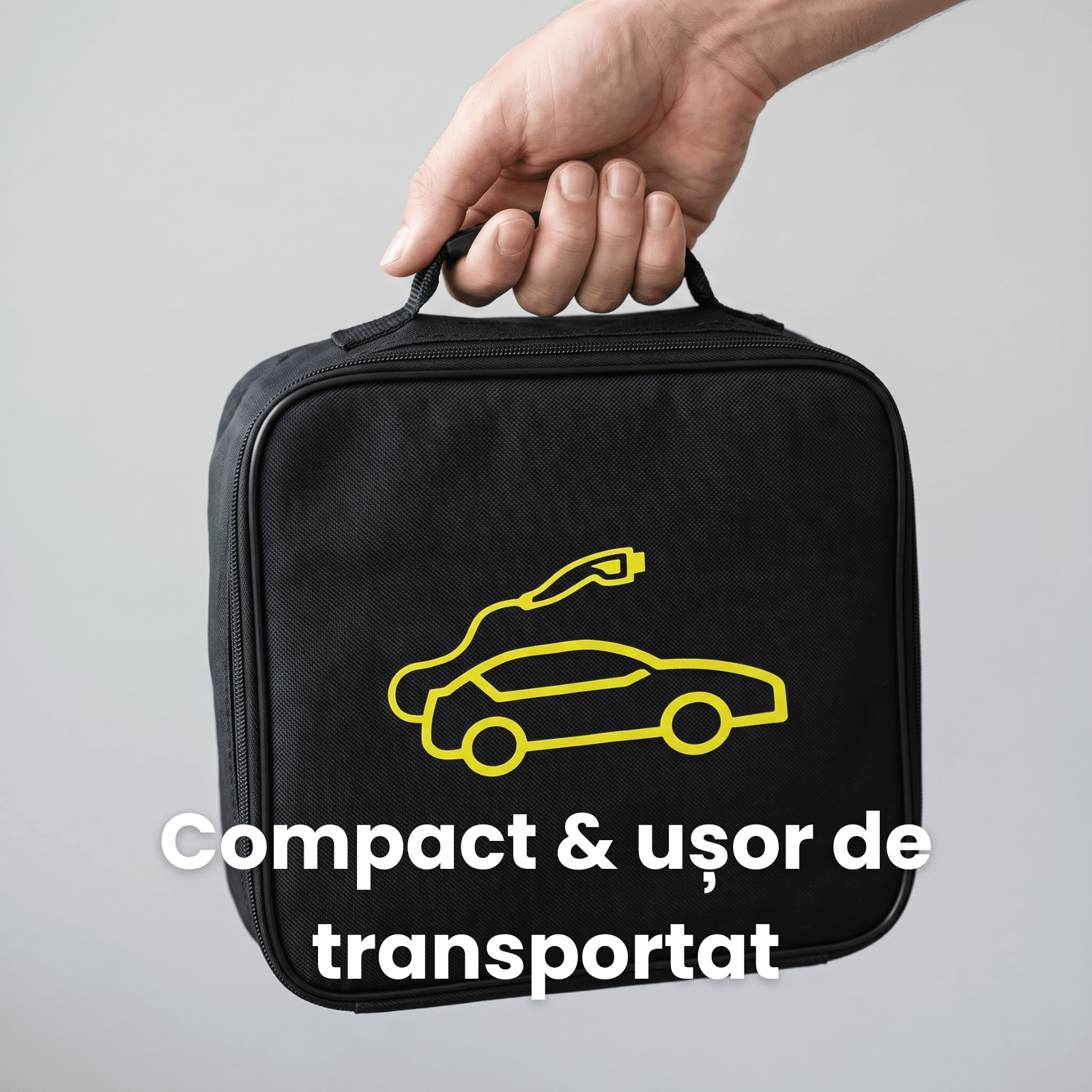 Geanta Cabluri Auto HASEPE® Organizator Cabluri Auto Impermeabil, Geanta Depozitare Cabluri Pentru Incarcare Auto, Fermoar Rezistent, Geanta Cabluri Auto Portabila, Organizator Cabluri Auto Durabil, 3 - HASEPE