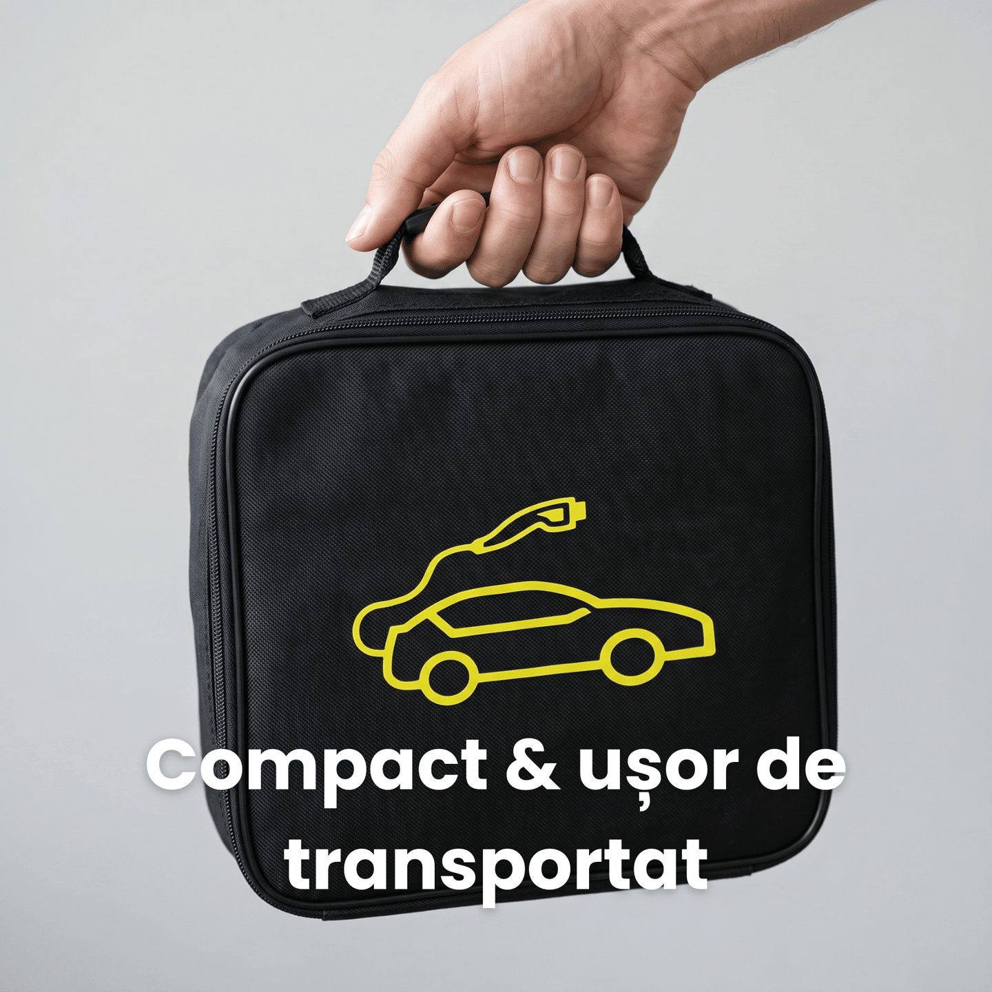 Geanta Cabluri Auto HASEPE® Organizator Cabluri Auto Impermeabil, Geanta Depozitare Cabluri Pentru Incarcare Auto, Fermoar Rezistent, Geanta Cabluri Auto Portabila, Organizator Cabluri Auto Durabil, 3 - HASEPE