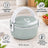Caserola Termica HASEPE® Rotunda, 500 ml, Gri, Interior din Otel Inoxidabil