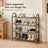 Dulap Pantofi HASEPE® Cu 4 Rafturi Metalice, Organizator Pantofi 61x28x64cm