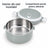Caserola Termica HASEPE® Rotunda, 500 ml, Gri, Interior din Otel Inoxidabil