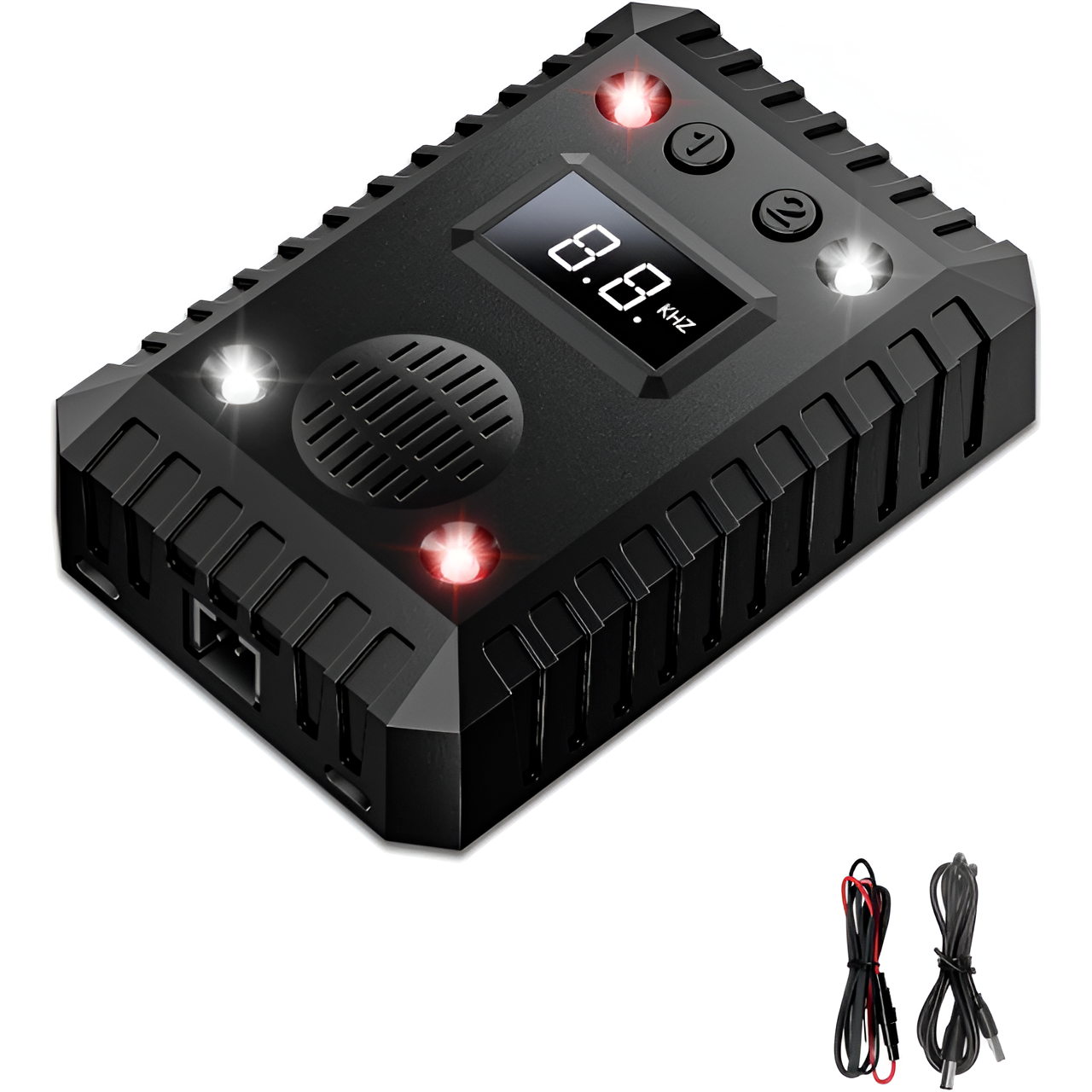 Aparat Anti Rozatoare Auto HASEPE, Anti Soareci si Sobolani, Protectie Motoare Masini si Garaje, Ultrasunete si LED Stroboscopic, Alimentare 12V/24V, Mod Standby Automat, Negru